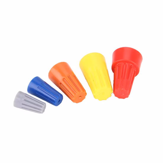 OEM Injection Molding Blue Plastic Screw Press Line Wire Connector
